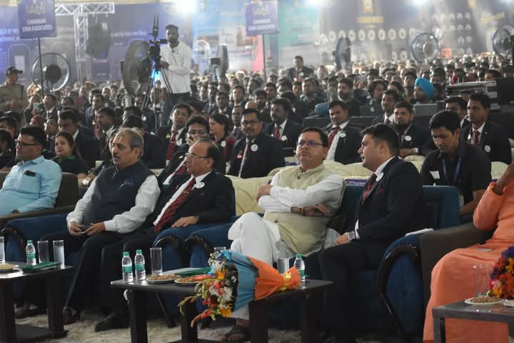 धामी ने इंटरनेशनल मार्केटिंग कार्पोरेशन प्रा. लि.(आईएमसी)के क्रिस्टल एनिवर्सरी कार्यक्रम में मुख्य अतिथि के रूप में प्रतिभाग किया